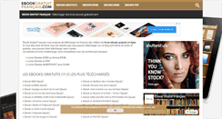 Desktop Screenshot of ebook-gratuit-francais.com